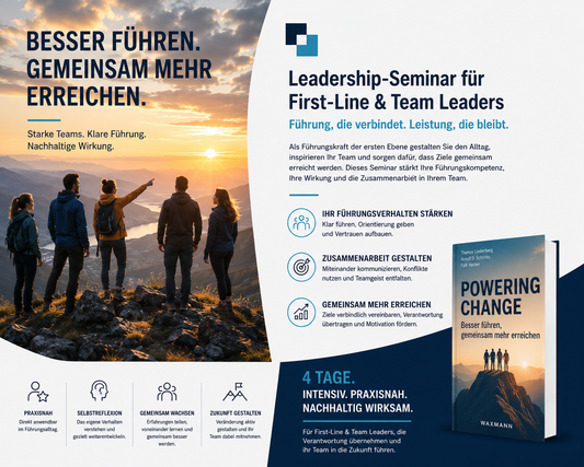 Leadership-Seminar für Teamleitungen und Führungskräfte der ersten Führungsebene (Inhouse Seminar)