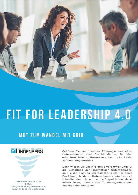 Flyer "Fit for Leadership 4.0"